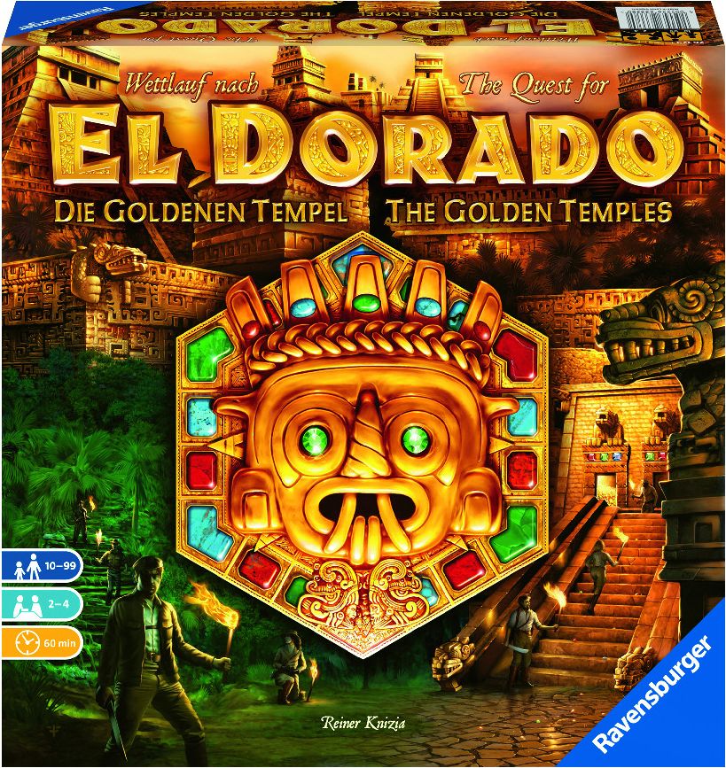 Ravensburger The Quest for El Dorado: Golden Temples EN/DE - obrázek 1