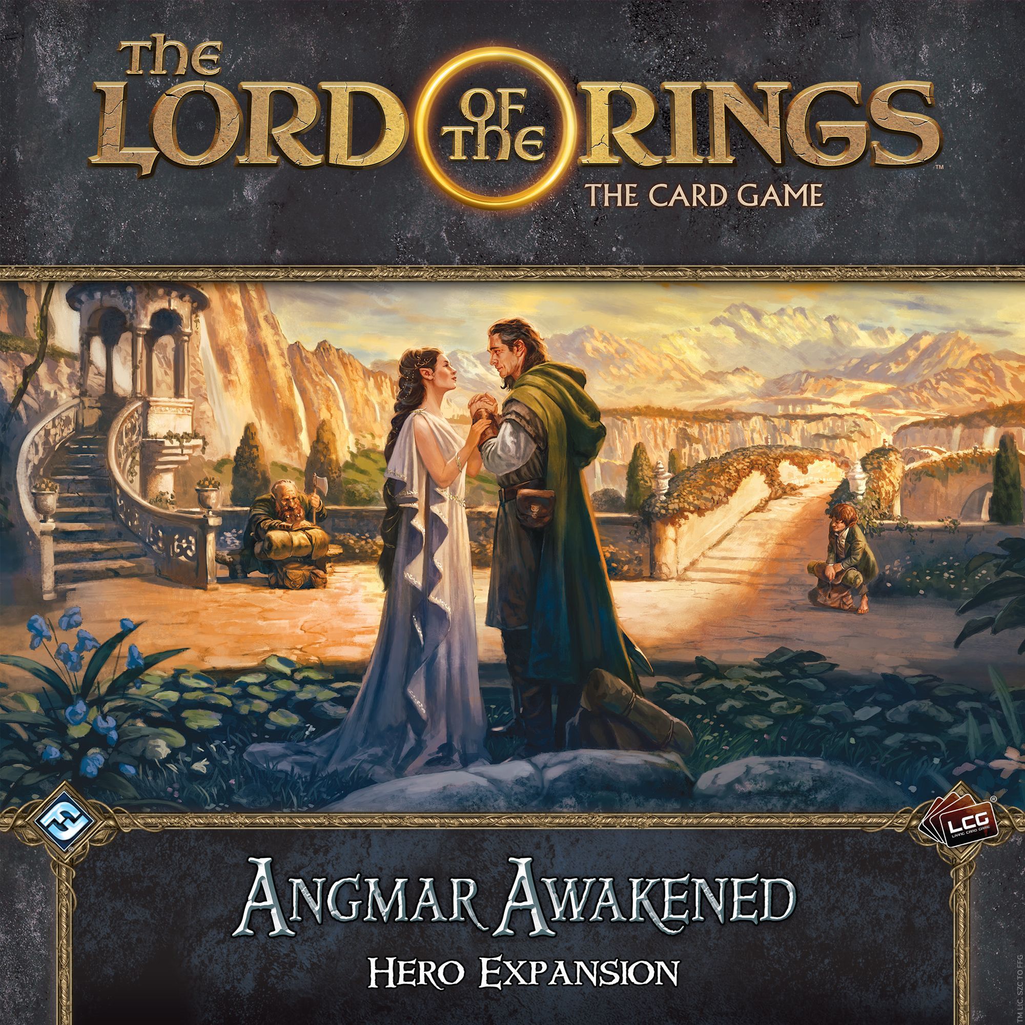 Fantasy Flight Games Lord of the Rings LCG: Angmar Awakened Hero Expansion - obrázek 1
