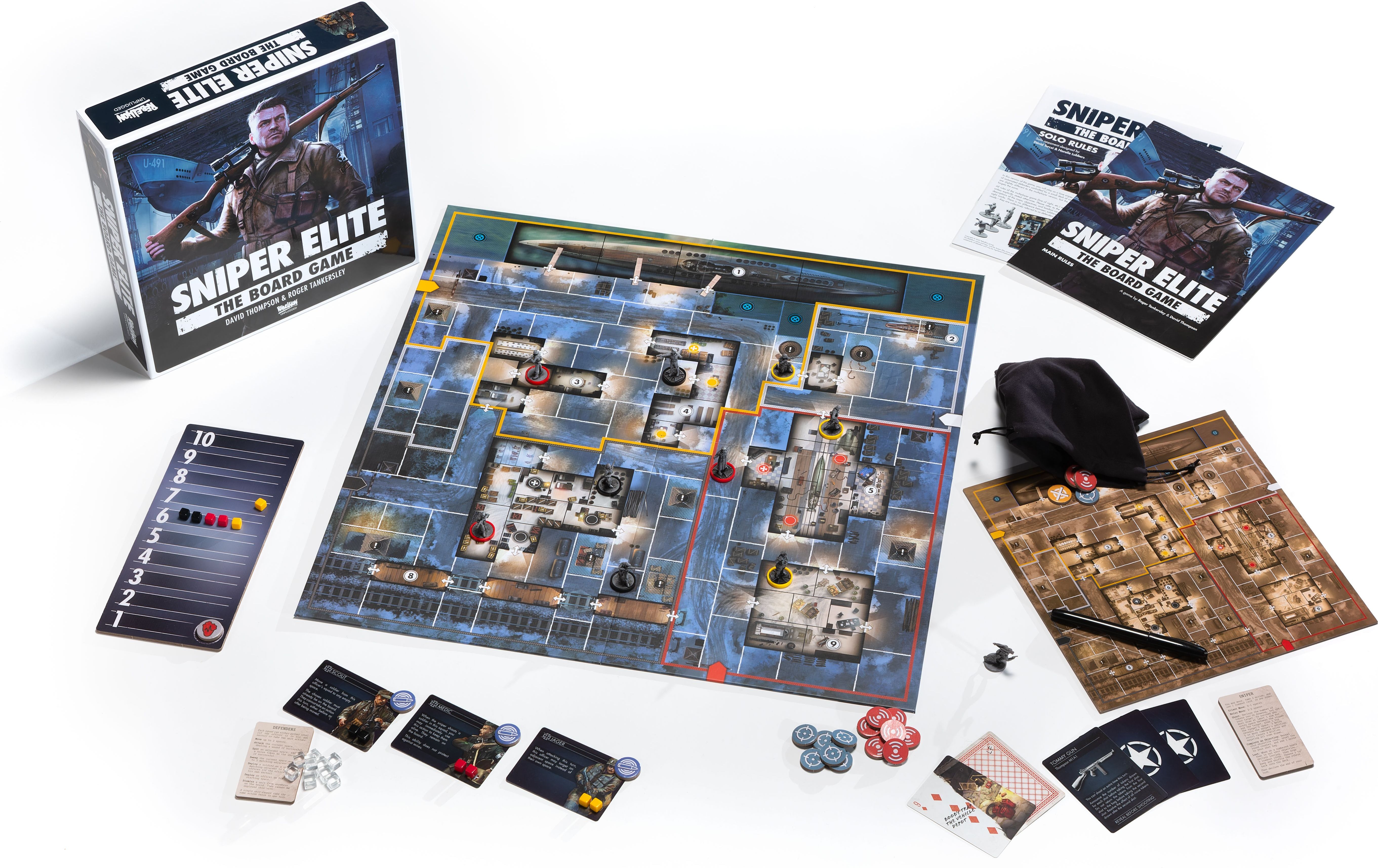 Rebellion Unplugged Sniper Elite - The Board Game - obrázek 2