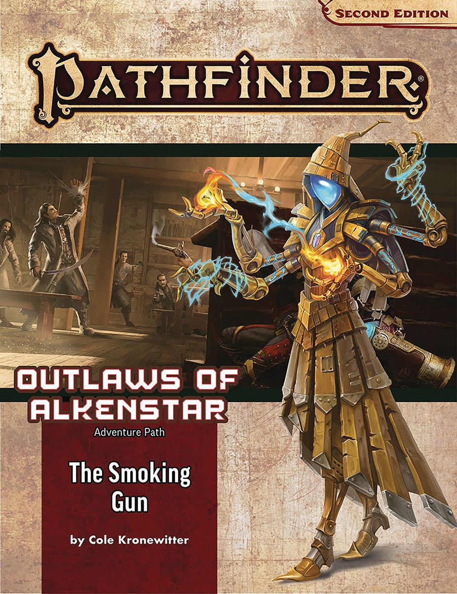 Paizo Publishing Starfinder Adventure Path: The Smoking Gun (Outlaws of Alkenstar 3 of 3) - obrázek 1