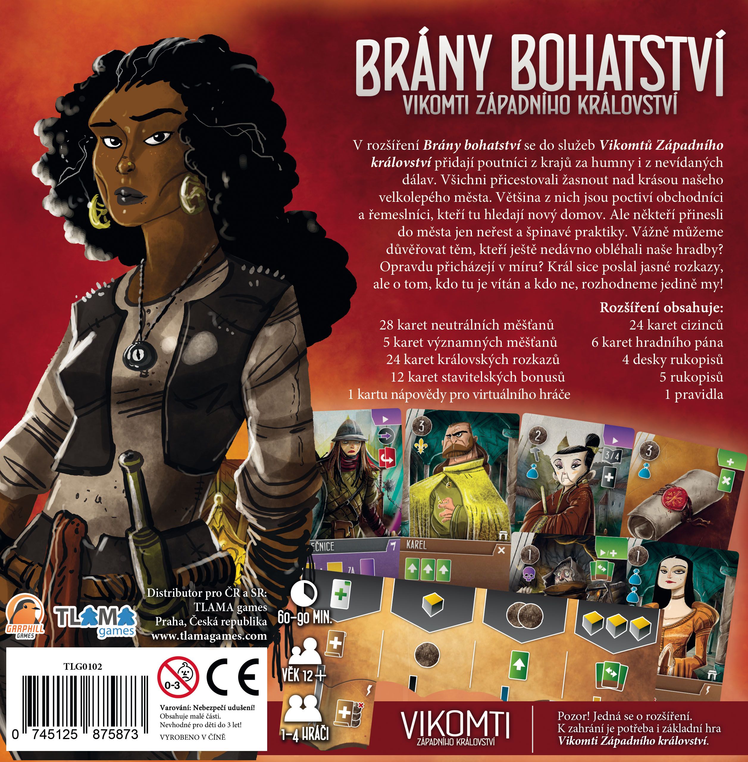 TLAMA games Vikomti Západního království: Brány bohatství - obrázek 3
