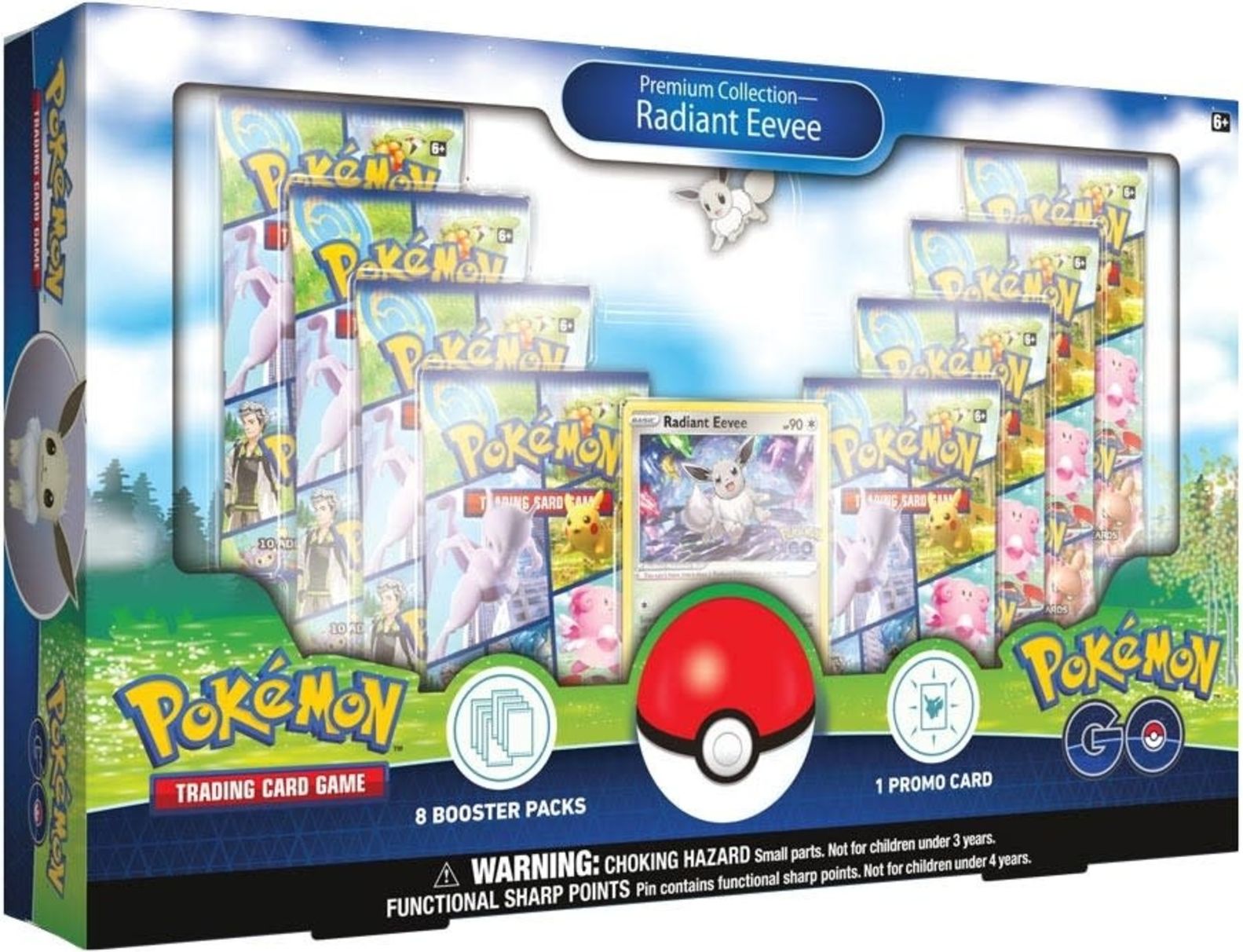 Nintendo Pokémon TCG: Pokémon GO Premium Collection - Radiant Eevee - obrázek 1
