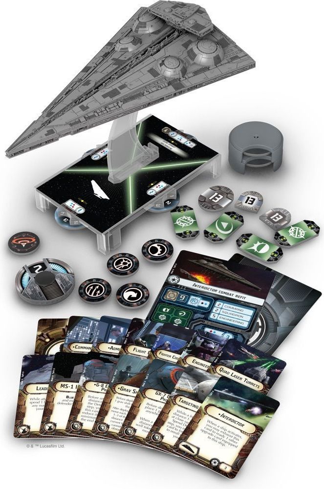Fantasy Flight Games Star Wars: Armada - Interdictor Class Star Destroyer - obrázek 2