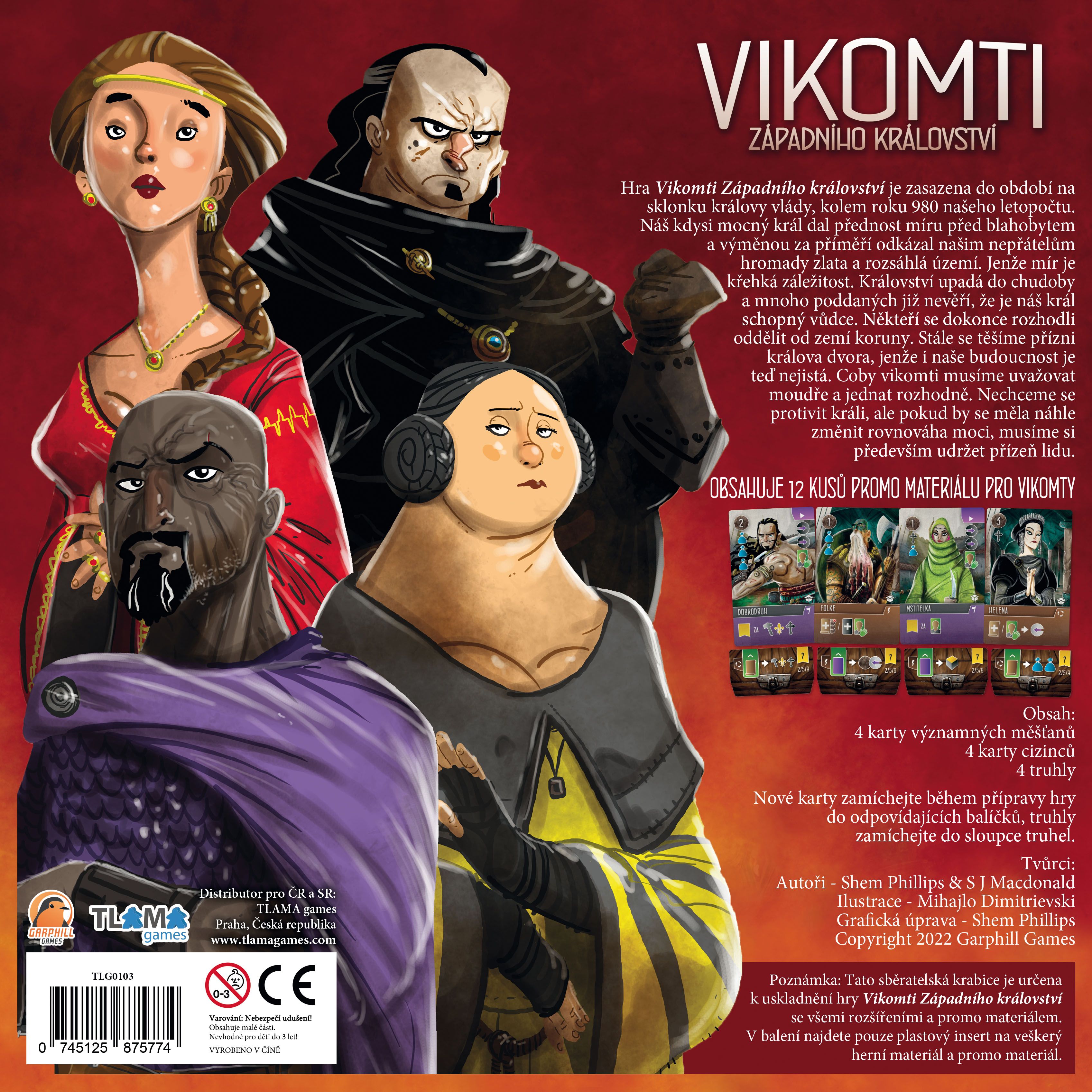 TLAMA games Vikomti Západního království: set rozšíření - obrázek 3