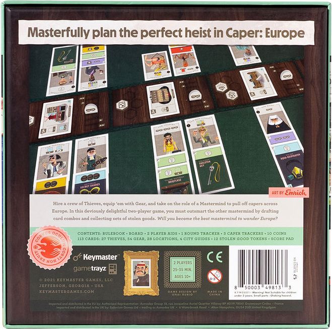 Keymaster Games Caper: Europe - EN - obrázek 3
