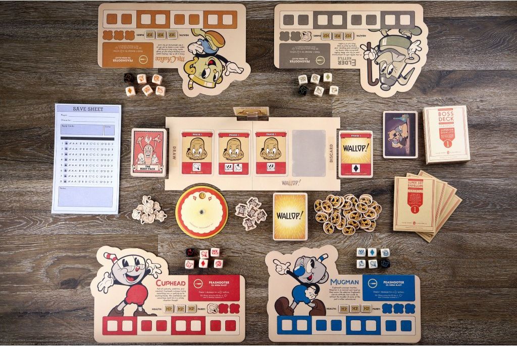 USAopoly Cuphead Fast Rolling Dice Game - obrázek 2