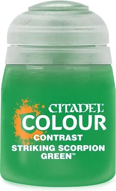 Citadel Contrast Paint - Striking Scorpion Green (18 ml) - obrázek 1