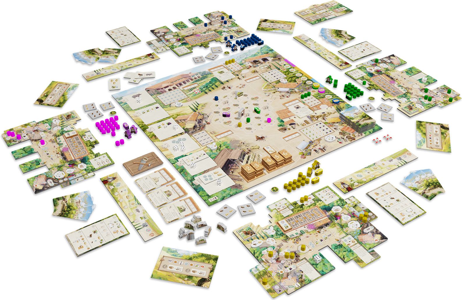 TLAMA games La Granja: Deluxe Master Set CZ - obrázek 2