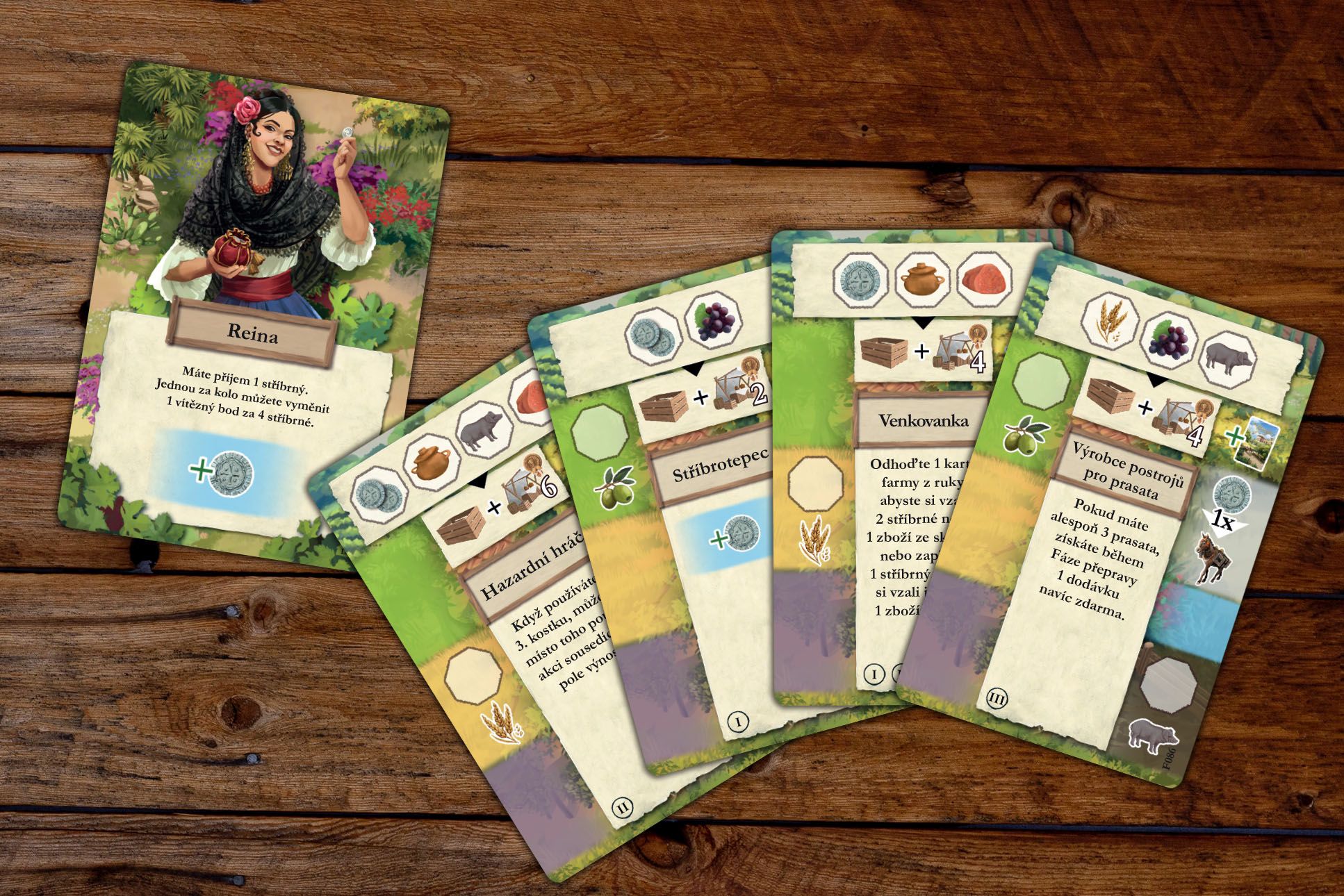 TLAMA games La Granja: Deluxe Master Set CZ - obrázek 4
