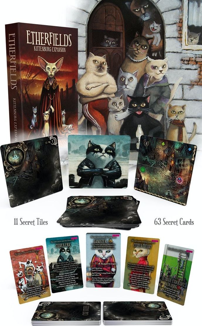 Awaken Realms Etherfields - Kittenburg Expansion - obrázek 1