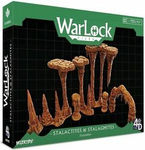 WizKids WarLock Tiles: Accessory - Stalactites & Stalagmites - obrázek 1