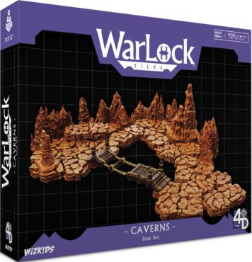 WizKids WarLock Tiles: Accessory - Caverns - obrázek 1