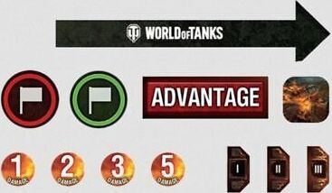 Gale Force Nine World of Tanks - Gaming Tokens (25 Tokens) - obrázek 1