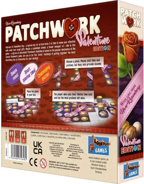 Lookout Games Patchwork: Valentine Edition - obrázek 2