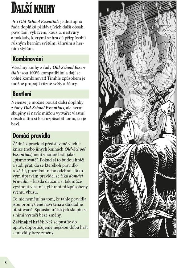 Mytago Old-School Essentials: Klasická fantasy - kniha pravidel - obrázek 3