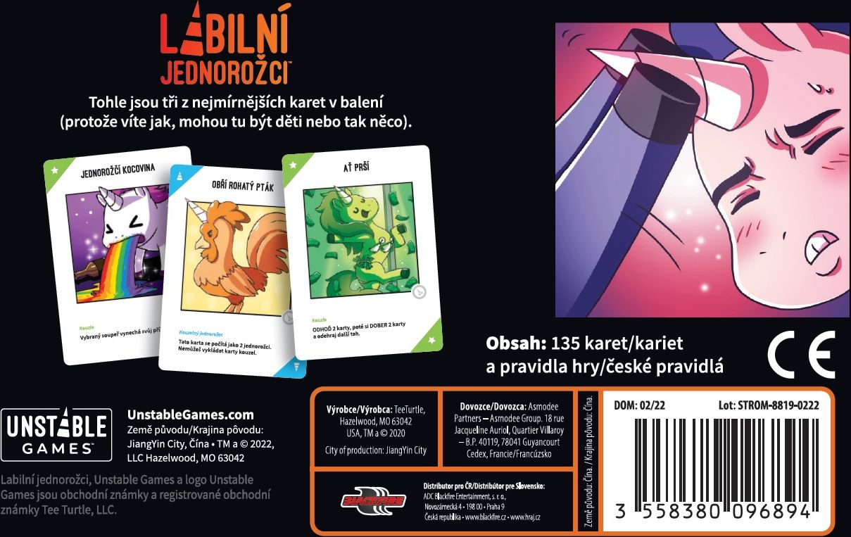TeeTurtle Labilní jednorožci: Přisprostlá edice - obrázek 3