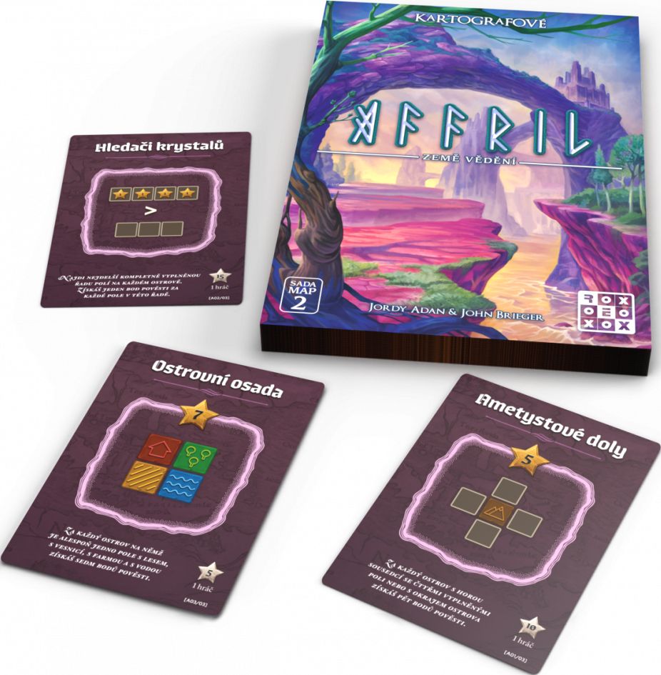 REXhry Kartografové: Sada map 2 - Affril: Země vědění - obrázek 1