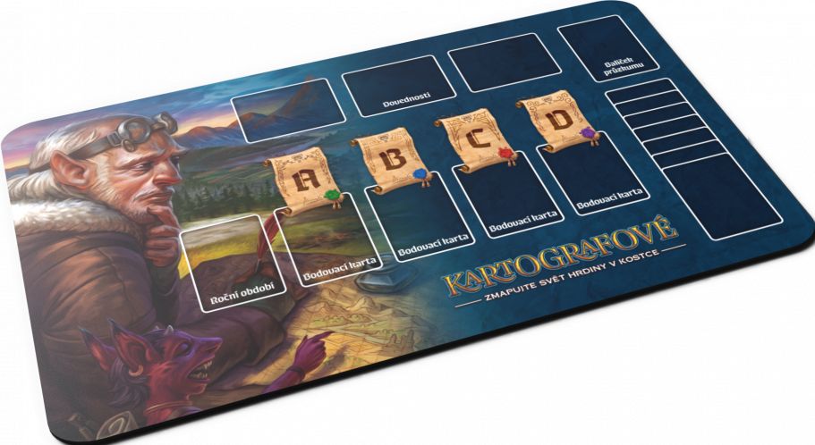 REXhry Kartografové: Neoprenová herní podložka - obrázek 1