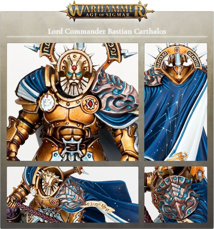 Games Workshop Age of Sigmar: Warcry: Lord-Commander Bastian Carthalos - obrázek 3