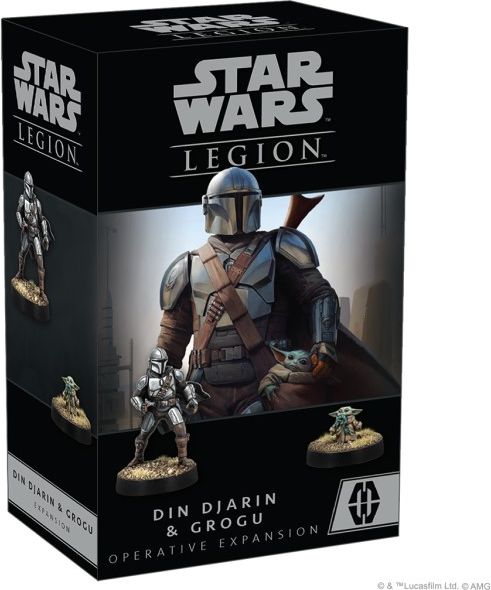 Fantasy Flight Games Star Wars Legion - Din Djarin & Grogu Operative - obrázek 1