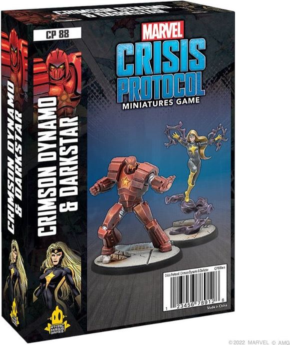 Atomic Mass Games Marvel Crisis Protocol - Crimson Dynamo & Dark Star - obrázek 1