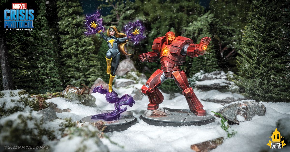 Atomic Mass Games Marvel Crisis Protocol - Crimson Dynamo & Dark Star - obrázek 2