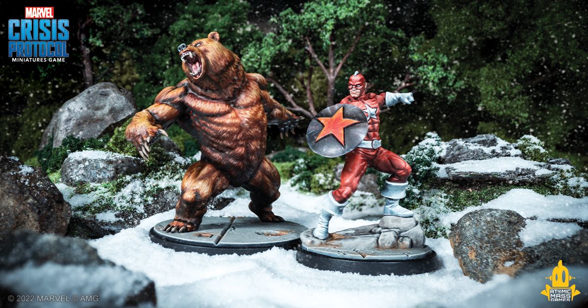Atomic Mass Games Marvel Crisis Protocol - Ursa Major & Red Guardian - obrázek 2