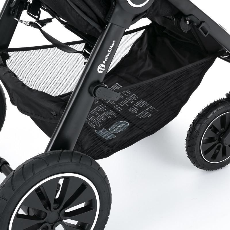 PETITE&MARS Kočárek sportovní Street+ Air Oak Carbon Grey Complete - obrázek 11