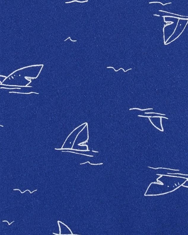 CARTER'S Overal letní Blue Whale chlapec 12 m, vel. 80 - obrázek 2
