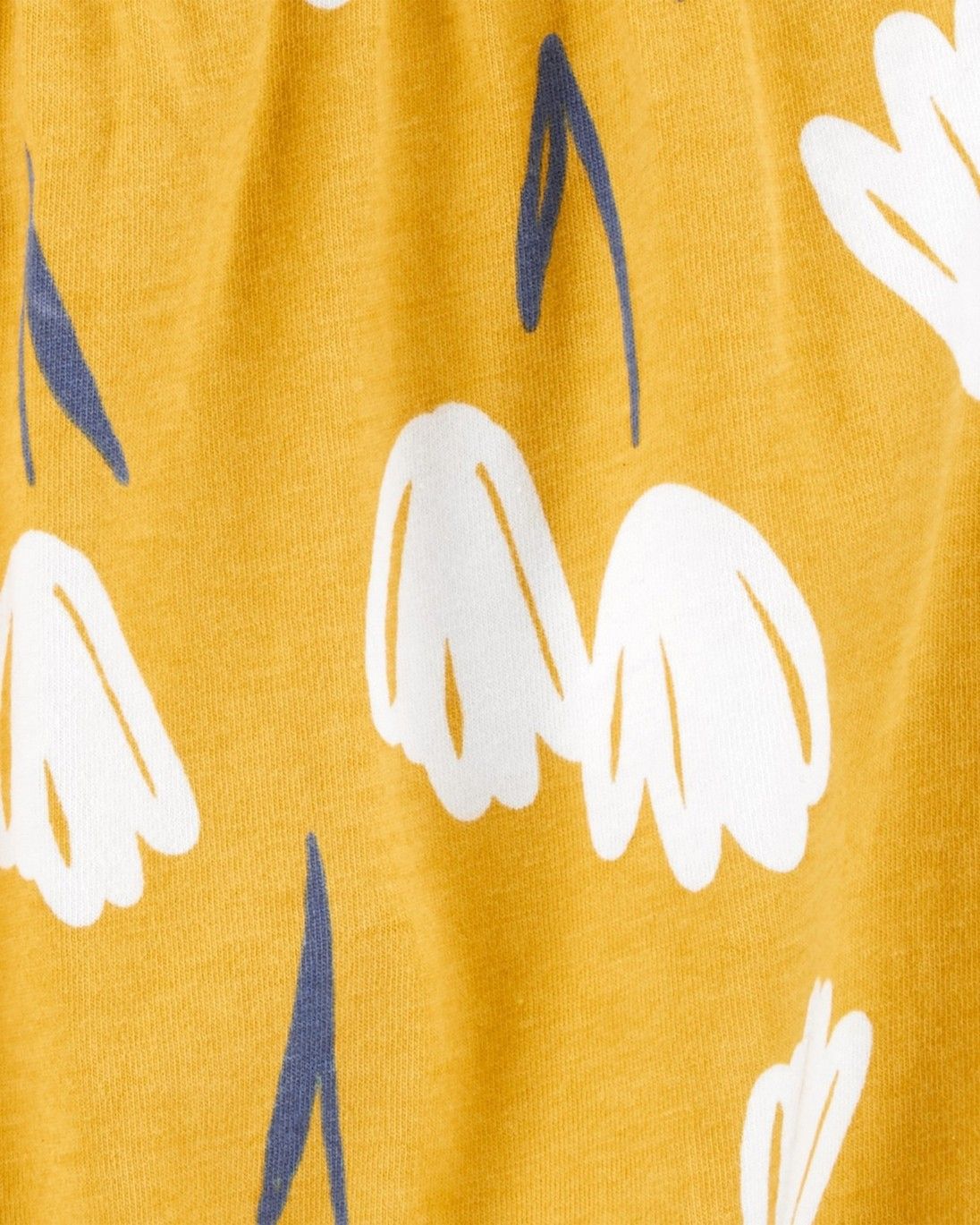 CARTER'S Overal bez rukávů Yellow Floral dívka 3 m, vel. 62 - obrázek 2