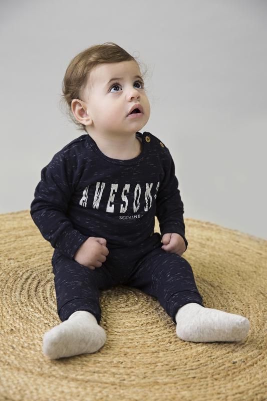 DIRKJE Kalhoty dlouhé B-AWESOME 68 Navy - obrázek 3