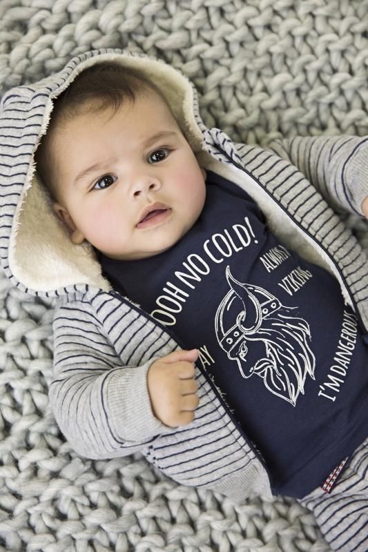DIRKJE Tričko dlouhý rukáv B-SO FRESH ALWAYS BE YOURSELF 68 Navy - obrázek 3
