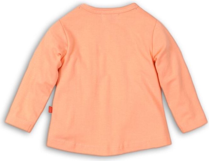 DIRKJE Tričko dlouhý rukáv B-SO FRESH HUGS AND Cuddles 74 Peach - obrázek 1