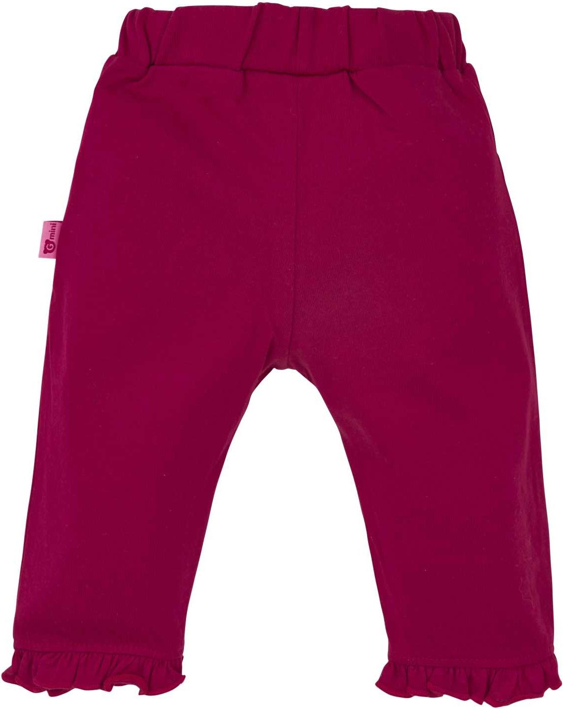 G-MINI Zajíček Kalhoty do pasu růžová vel. 74, růžová, holka - obrázek 2