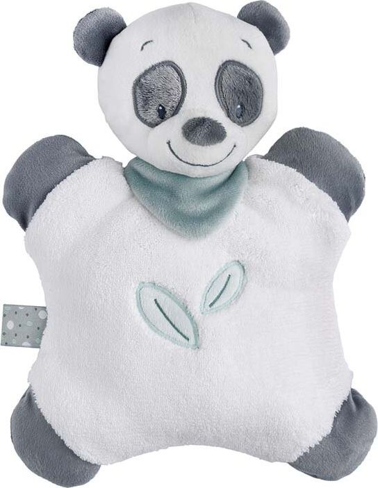 NATTOU Chrastítko polštářek panda Loulou - obrázek 1