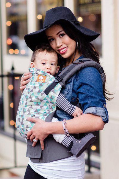 TULA Nosítko Toddler Canvas Carrier, Equilateral - obrázek 3