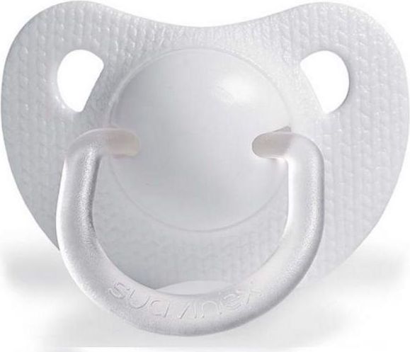 SUAVINEX Evolution meaningful life dudlík pp anatomický silikon +12m - bílá - obrázek 2