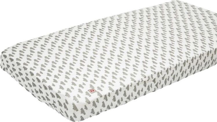 LODGER Prostěradlo Slumber Cotton do kolébky 40x 80 cm - Grey - obrázek 1