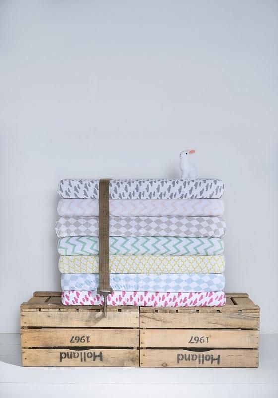 LODGER Prostěradlo Slumber Cotton do kolébky 40x 80 cm - Grey - obrázek 3