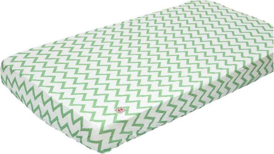 LODGER Prostěradlo Slumber Cotton do kolébky 40x 80 cm - Anise - obrázek 2