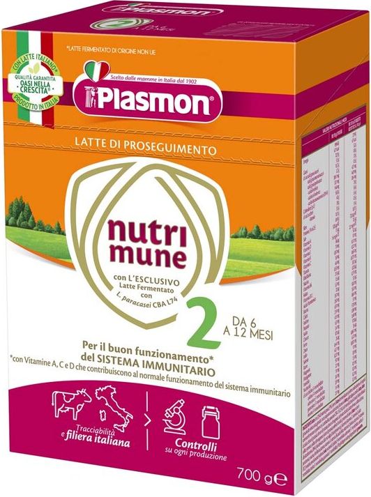 PLASMON Nutri-mune 2 pokračovací mléko 2x350 g, 6m+ (70407000) - obrázek 1