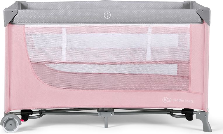 KINDERKRAFT Postýlka cestovní Leody Pink - obrázek 2