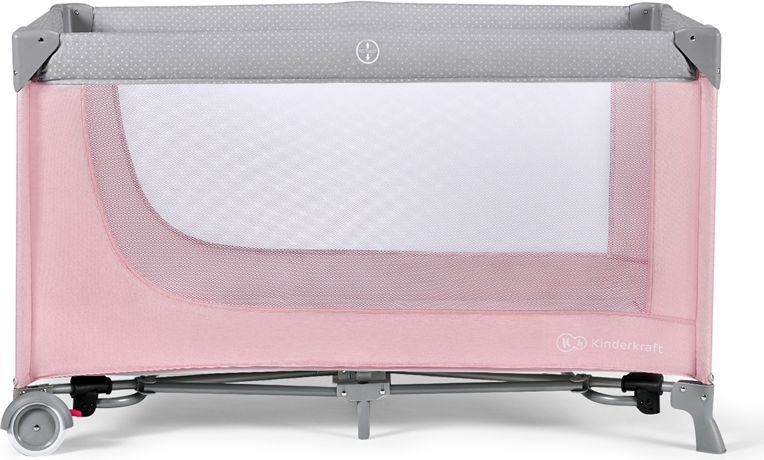 KINDERKRAFT Postýlka cestovní Leody Pink - obrázek 3
