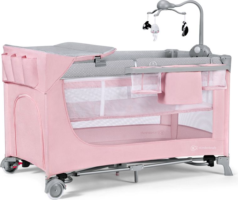 Kinderkraft LEODY 2021 s příslušenstvím Pink - obrázek 3
