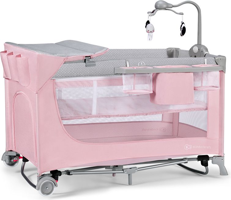Kinderkraft LEODY 2021 s příslušenstvím Pink - obrázek 4