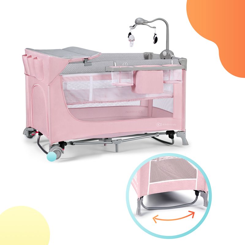Kinderkraft LEODY 2021 s příslušenstvím Pink - obrázek 20