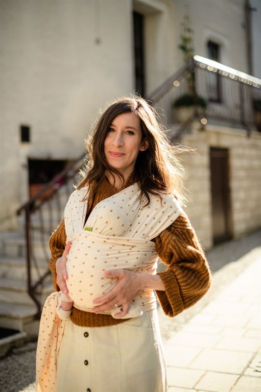 BOBA Nosítko dětí / šátek Wrap Honey Bee - obrázek 11