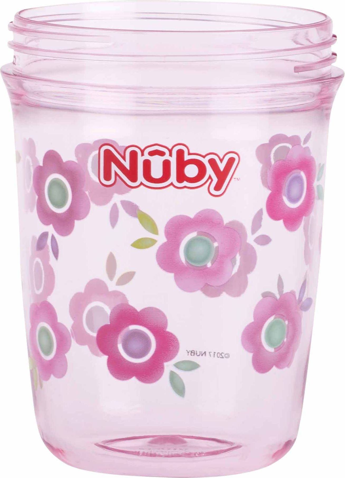 Nûby 360° sippy cup Wonder Cup 240 ml tritan Eastmanu růžová - obrázek 2