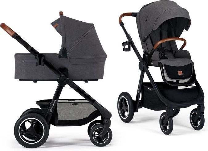 Kinderkraft Everyday 2v1 Black Dark Grey 2022 - obrázek 1