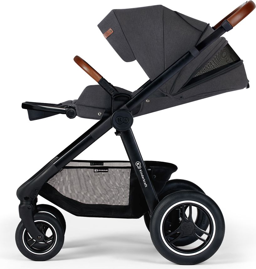 Kinderkraft Everyday 2v1 Black Dark Grey 2022 - obrázek 8